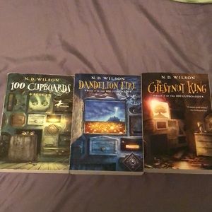 N.D Wilson 100 Cupboards Trilogy